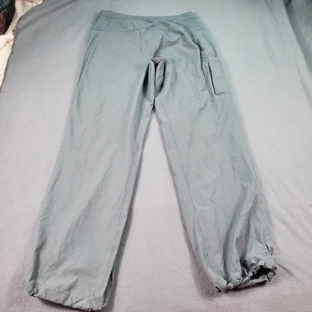 Mountain Hardwear Womens Hiking Cargo Pants Gray Bungee Hem Size 6/32 Outdoor - Picture 3 of 9